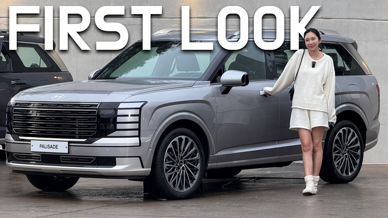 Первый взгляд на Hyundai Palisade 2026 года 7 цветов, 7- и 9-местные варианты | Экстерьер и интерьер