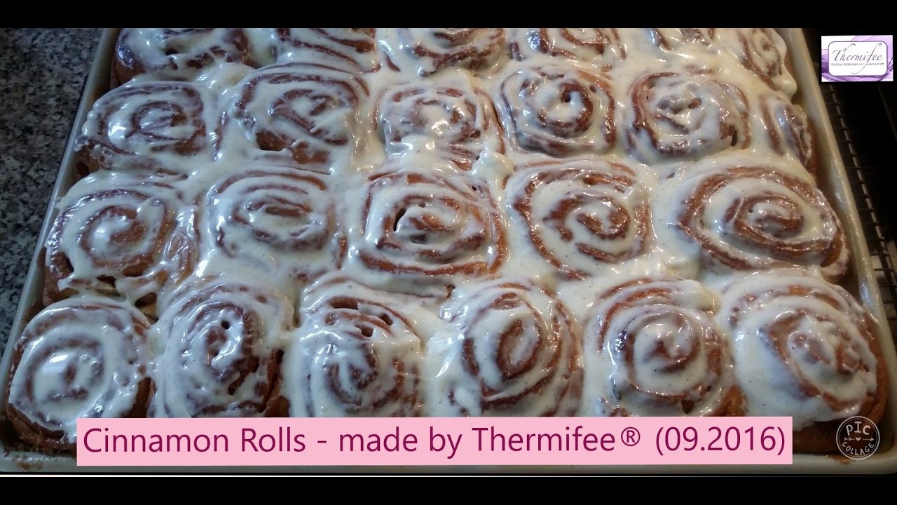 Thermomix® TM5 - Cinnamon Rolls