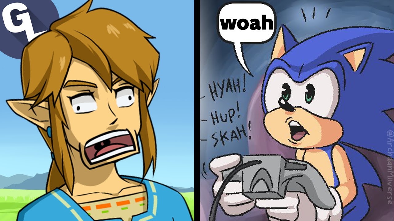 Sonic is actually the BIGGEST Zelda Fan?