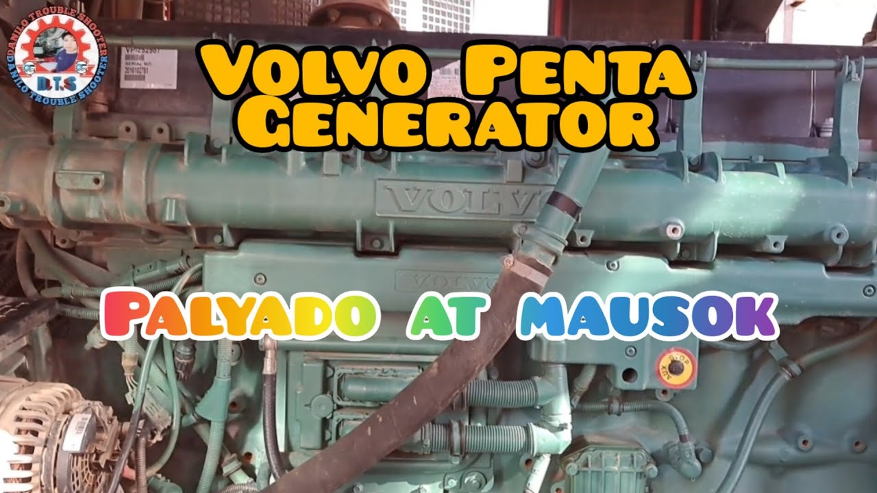 Volvo Penta Generator | Palyado | mausok