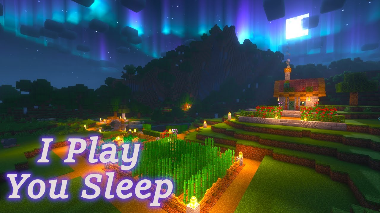 if you found this, it's time to fall asleep | peaceful minecraft forever world