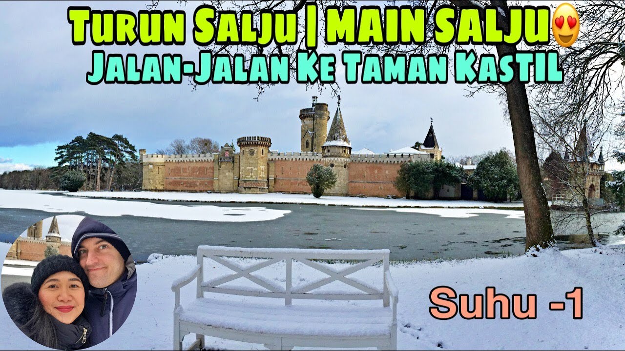 Akhirnya TURUN SALJU DI AUSTRIA II PEMANDANGANNYA CANTIIIKKKK!! WINTER 2021 II Pasangan DAYAK JERMAN