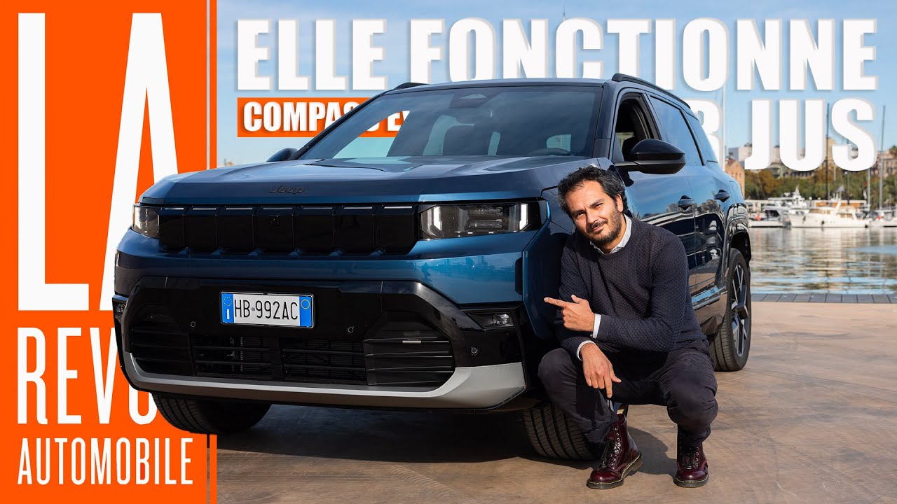 JEEP Compass : Il passe par le 100% électrique... malheureusement ?