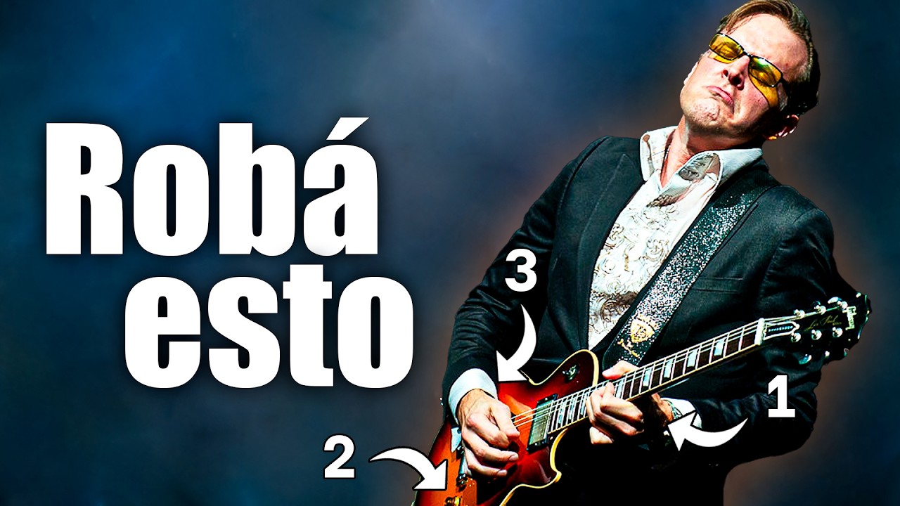 Secretos de un Guitarrista de Blues Legendario: Joe Bonamassa