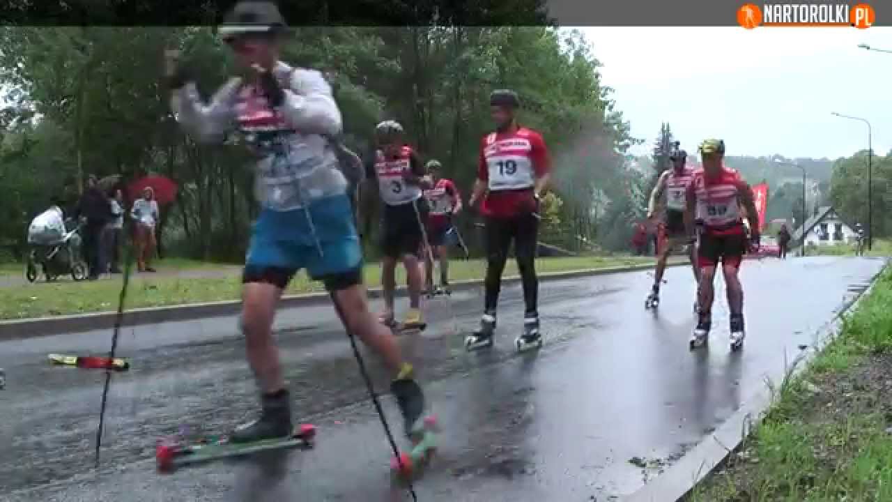 Uphill na nartorolkach w Dusznikach Zdroju 2014
