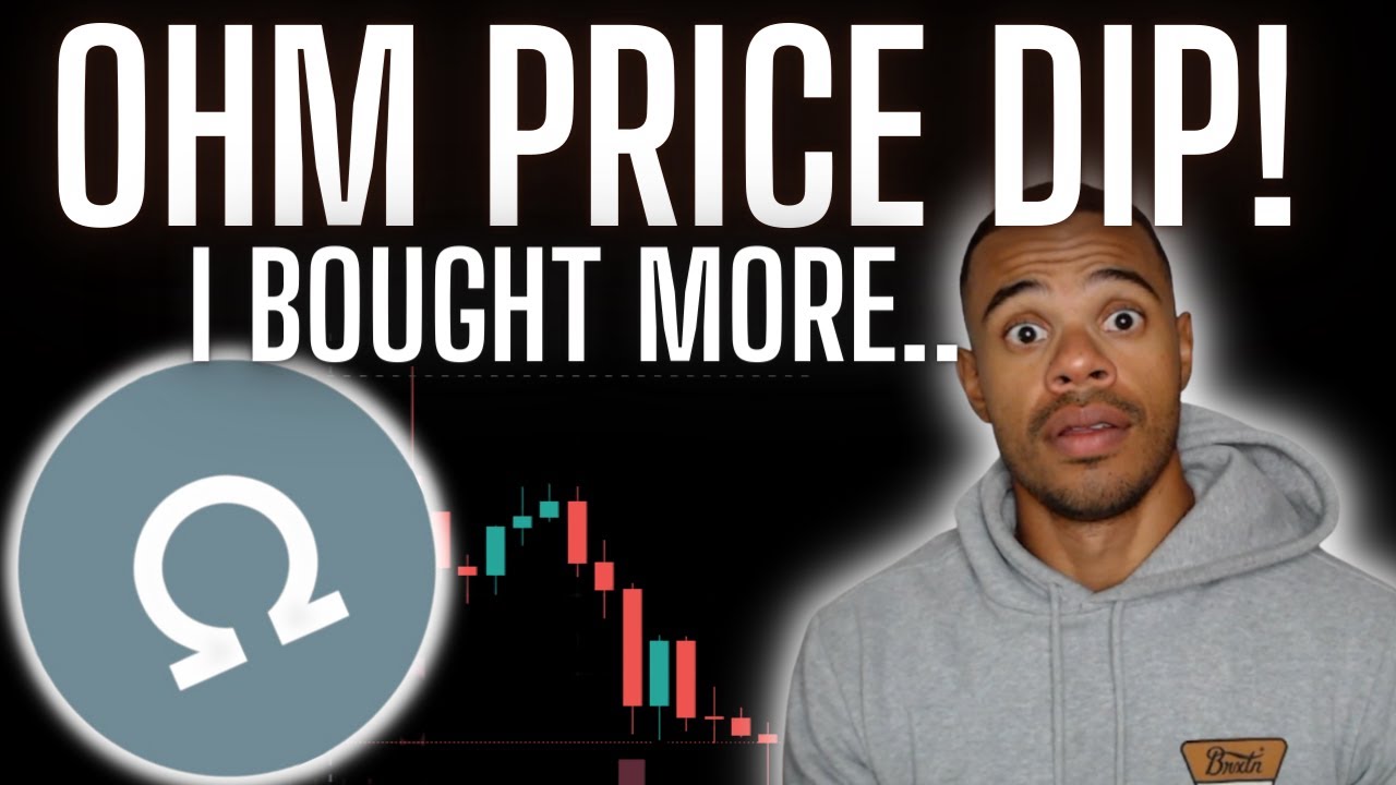 OHM (Olympus DAO) price falling! BUYING MORE! Update!