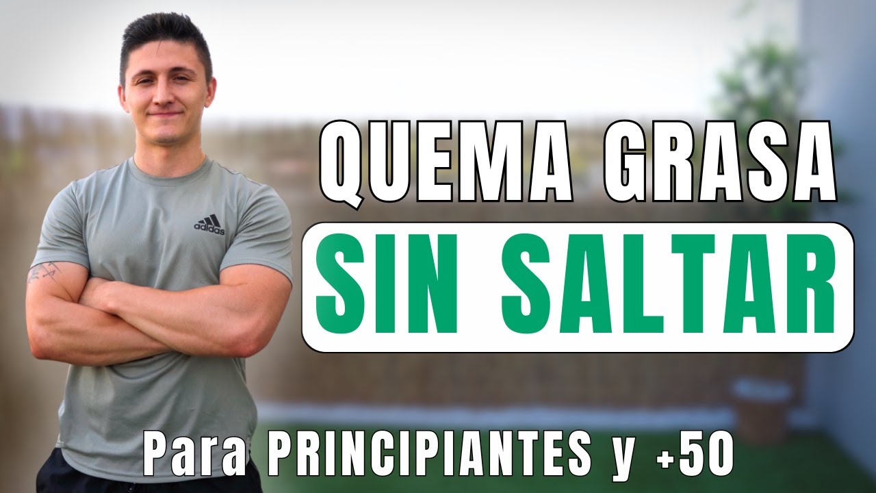 Cardio Sin Saltos para Mayores de 50 | 15 Minutos para Quemar Grasa y Cuidar tus Rodillas