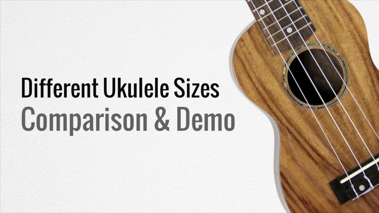 Different Ukulele Sizes | Makala Ukulele Sound Comparison