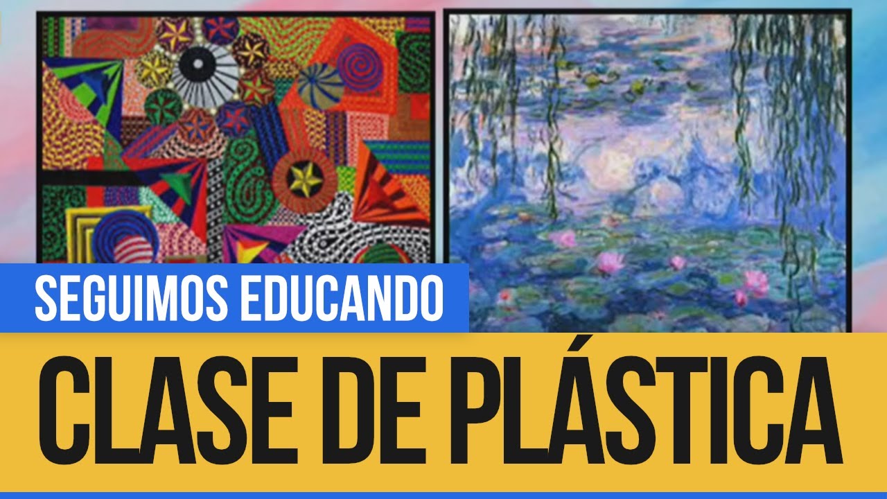 Clase de plástica: Trabajamos con texturas - Seguimos Educando