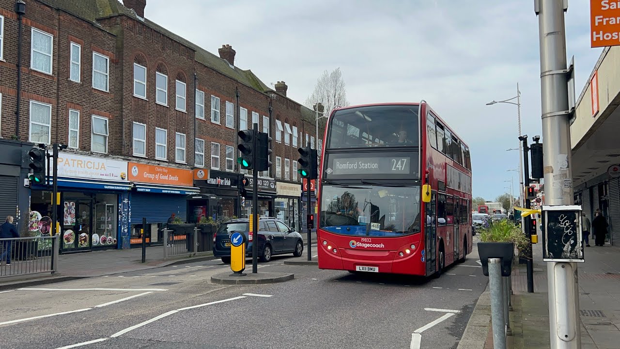 London Buses on Barkingside High Street(6/4/24)