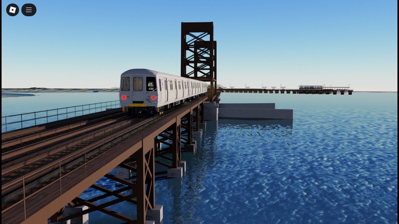 Roblox Point Lookout System NYCT R44 SIR Train From Park Avenue To Jones Beach Theater