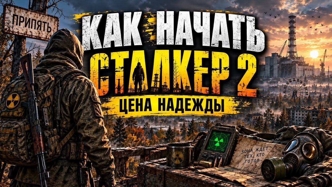 Как начать Сталкер 2 Цена Надежды, ранее или позднее прохождение