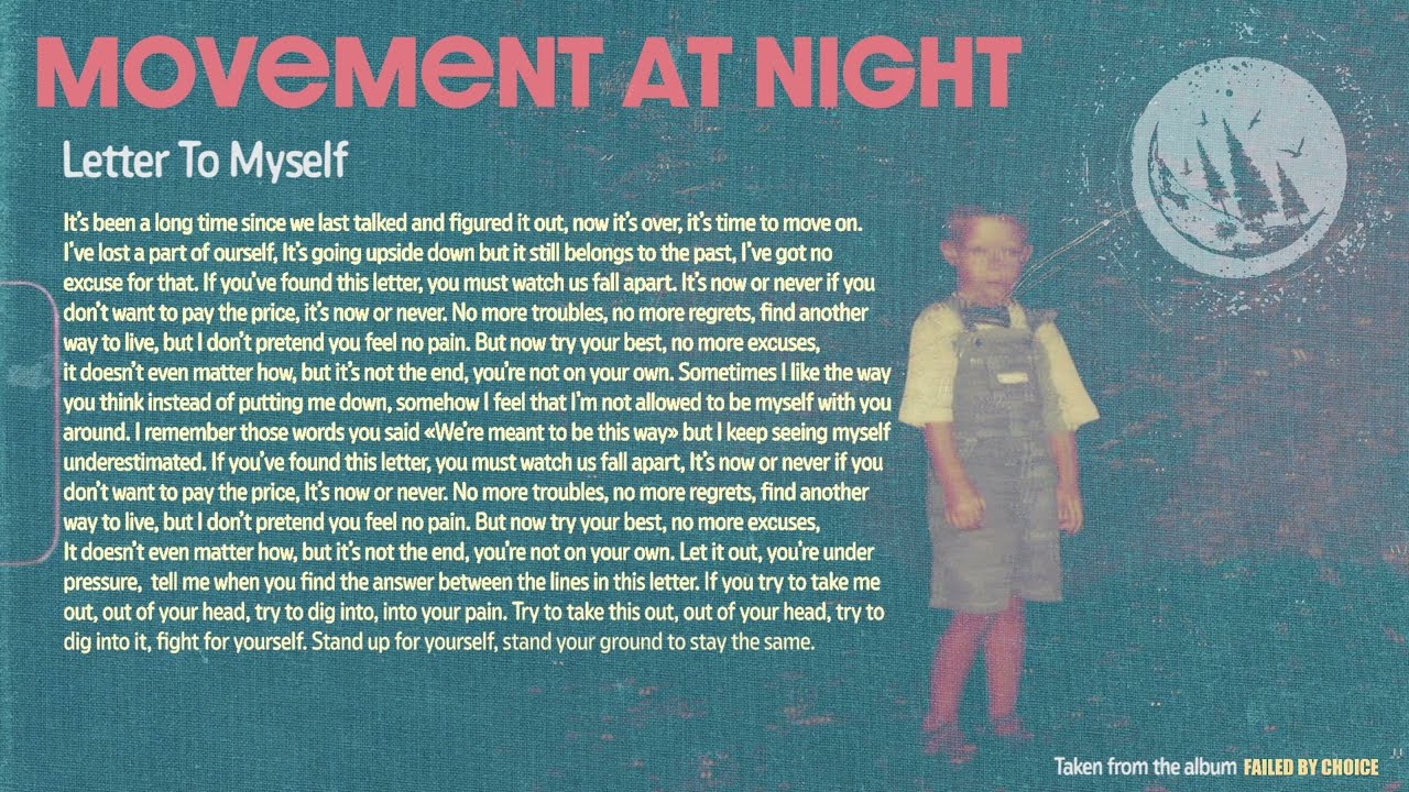 MOVEMENT AT NIGHT - Letter to Myself - [Visualiser]