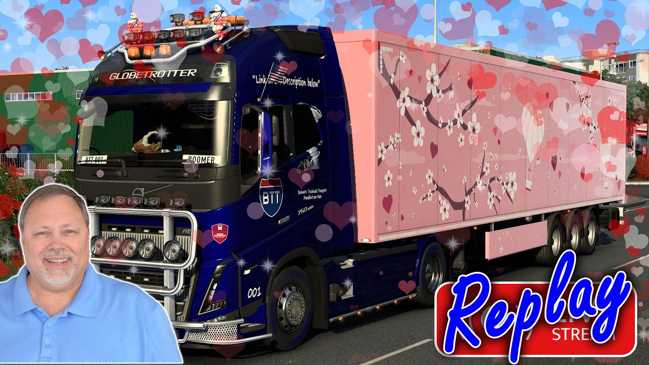 🔴Live!🔴Euro Truck Simulator 2 Hearts in Bloom Event