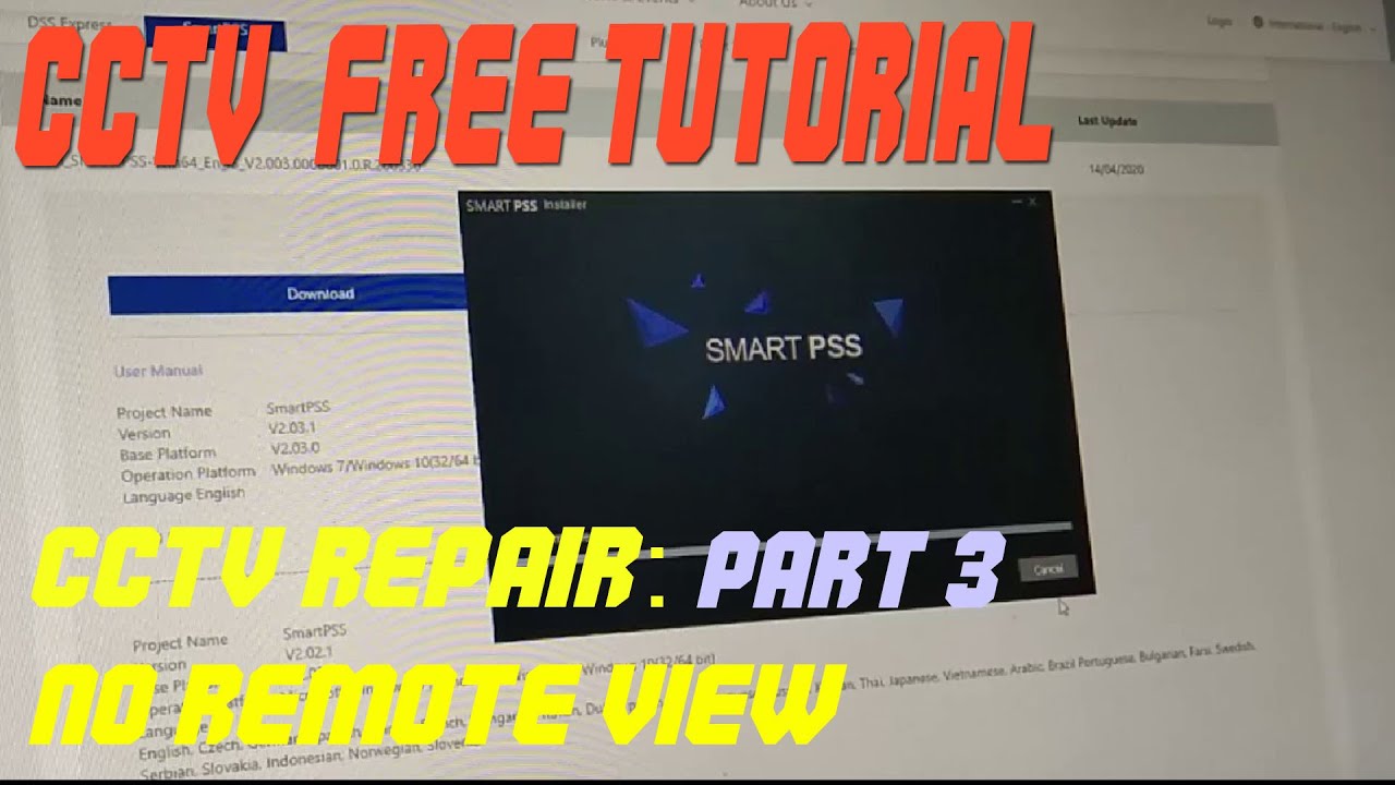 Vlog 13 | CCTV has NO REMOTE VIEW  Part 3 | CCTV FREE Tutorial | CCTV Repair