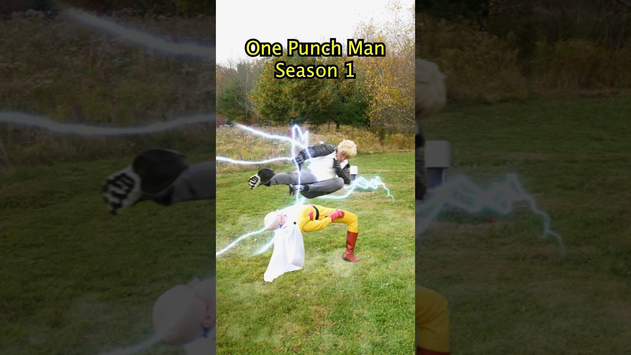 One Punch Man Season 1 vs Season 3 #anime #onepunchman