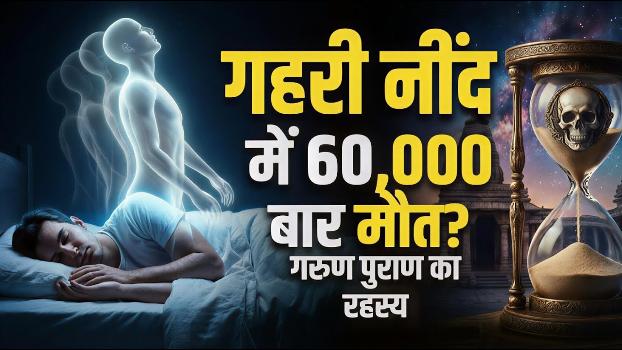 गहरी नींद में 60,000 बार मौत? गरुण पुराण का वो सच जो कोई नहीं जानता! 😱