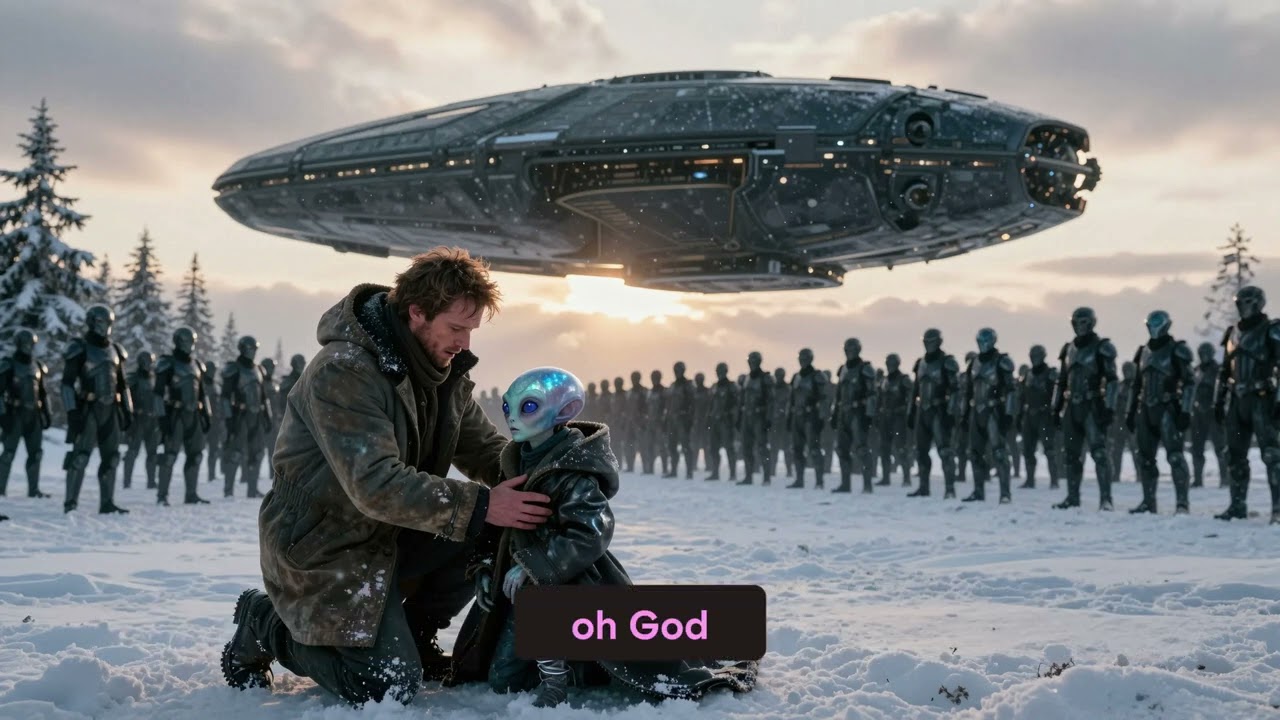 He Saved a Freezing Alien Child — Her Mother Arrived with an Army