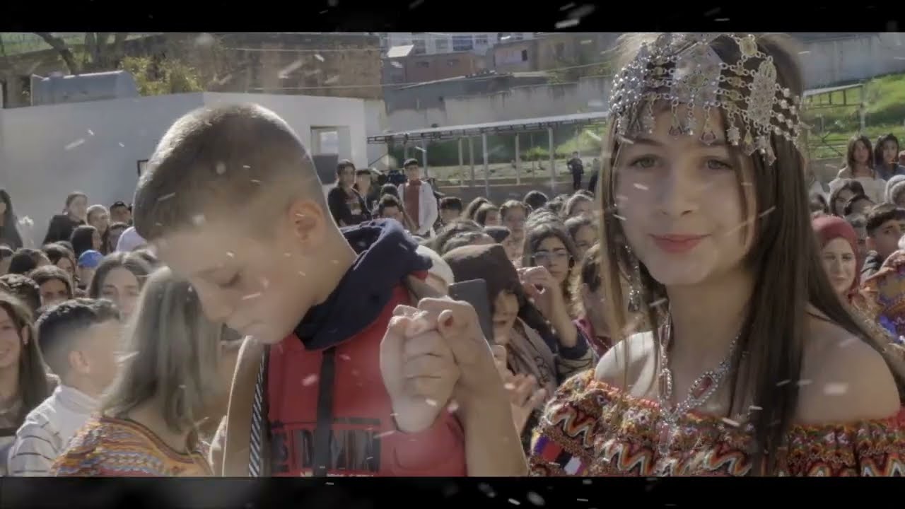 Célébration du nouvel an berbère 2973 au CEM Mohammedi saâd (Tizi n't lata).Assegas ameggaz 2973