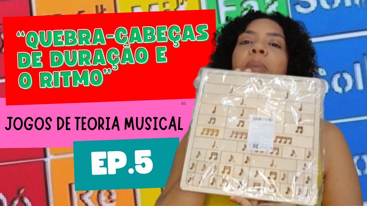 Quebra-cabeças de duração e ritmo |  Jogos de #teoriamusical | Ep.5