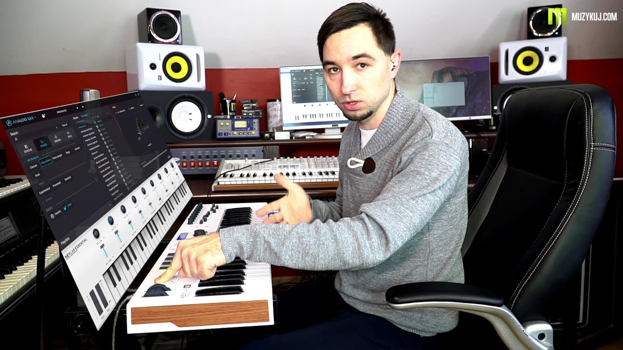 Arturia Keylab 61 Essential & Analog Lab 3