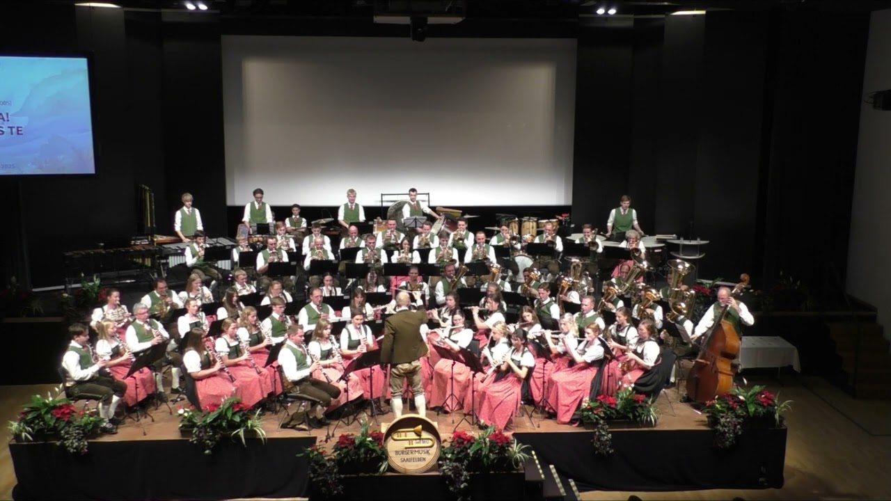 Alleluia Laudamus te, Bürgermusik Saalfelden, Cäciliakonzert 2025