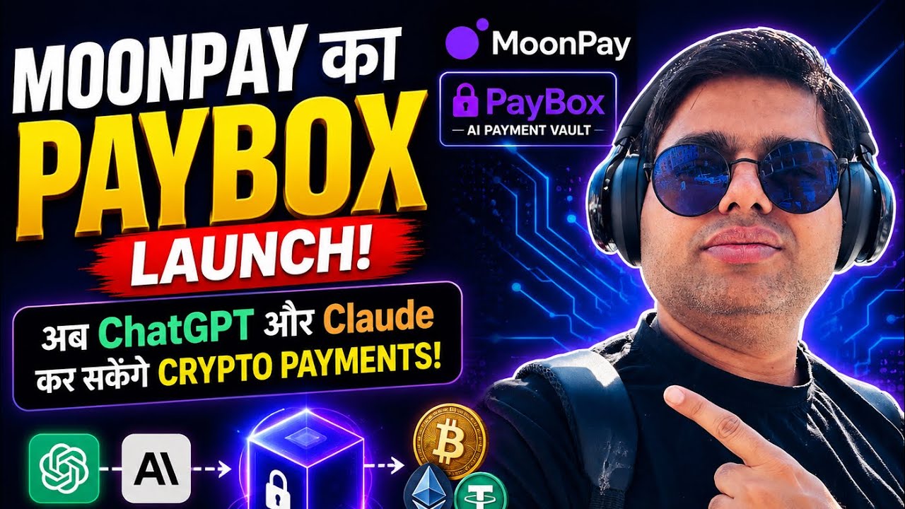     MoonPay PayBox Launch 🚀 | Ab AI Karega Crypto Payments!