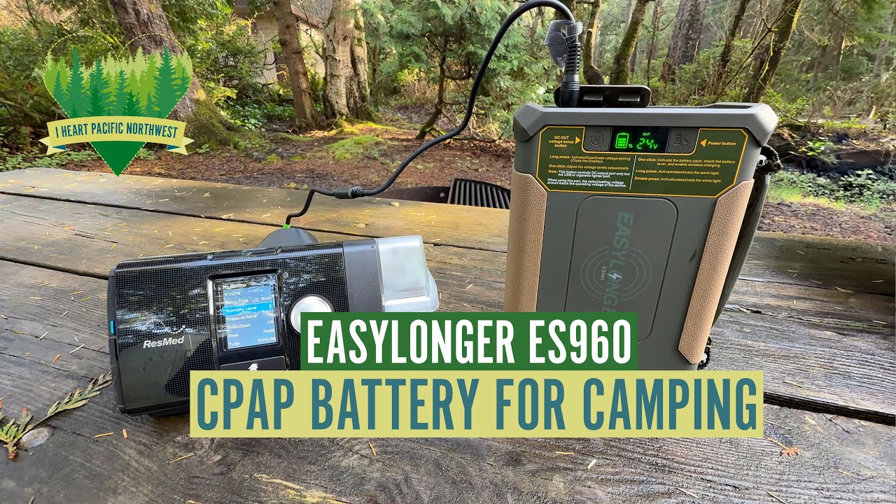 EASYLONGER ES960 CPAP battery for camping