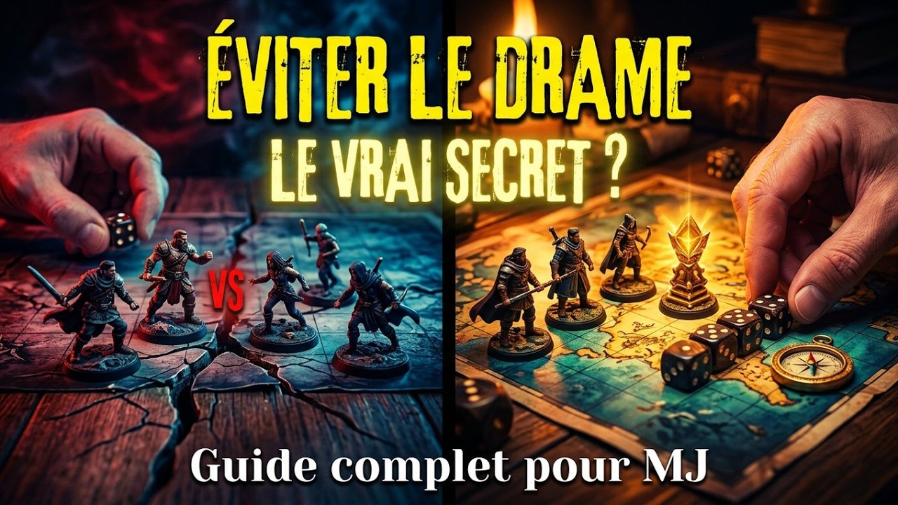 Le VRAI Secret pour &eacute;viter le drame (Conseil MJ d&eacute;butants)