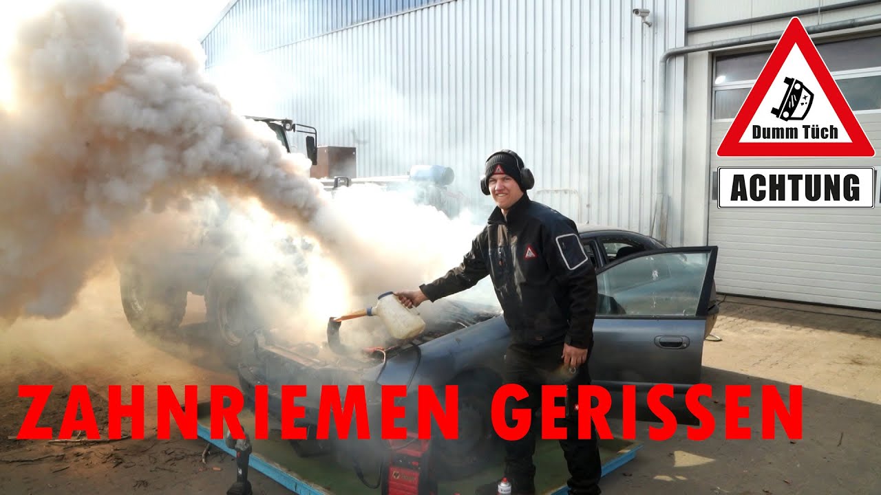 Zahnriemen reißt bei Vollgas! | Dumm Tüch