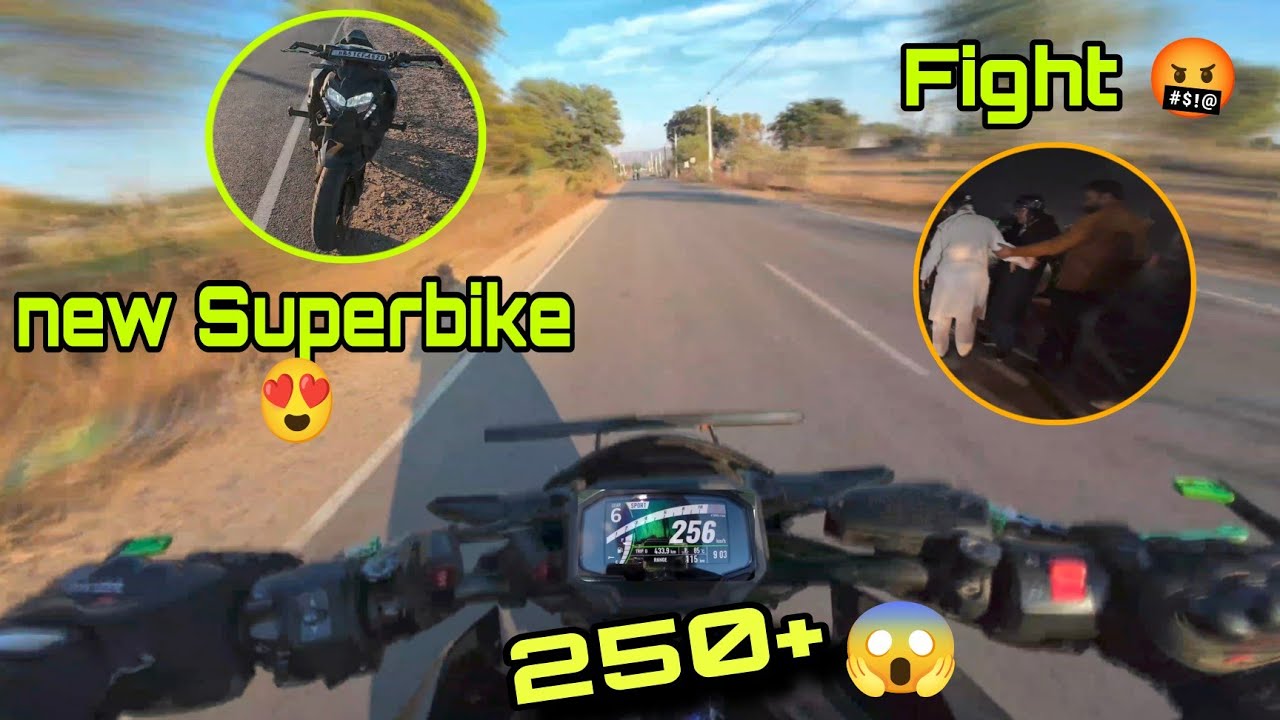 KAWASAKI Z900 Hyper Ride !! Aaj Toh Fight Ho gai 🤬🤬 !! Ye Kiya Ho Gaya 😱 !!
