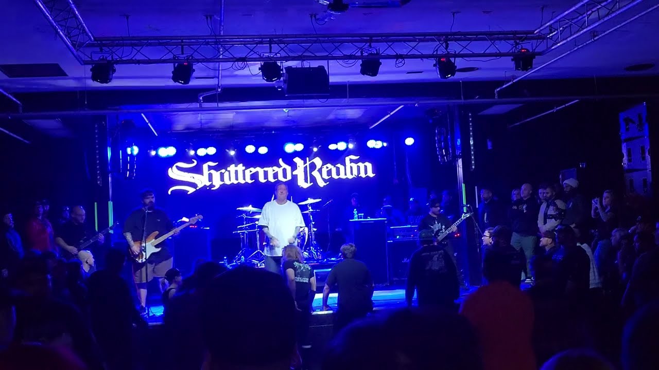 Shattered Realm live - New Disgrace - Keystone Holiday Jam - Reading, PA 12/17/22
