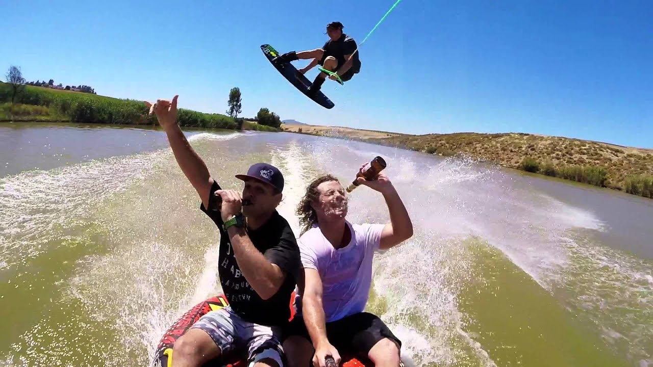 Dirty Habits - Wakeboarding with paintball guns and beers - Ep 3