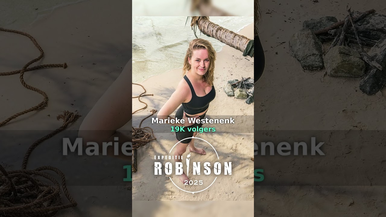 🏝️Zoveel Insta-volgers hebben #ExpeditieRobinson 2025 deelnemers