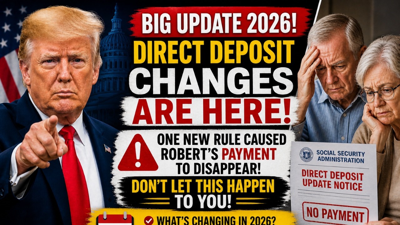 Social Security Direct Deposit Change 2026: The New SSA Rule That Left Robert with No Payment