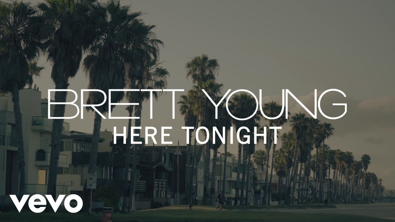 Brett Young - Here Tonight (Lyric Video)