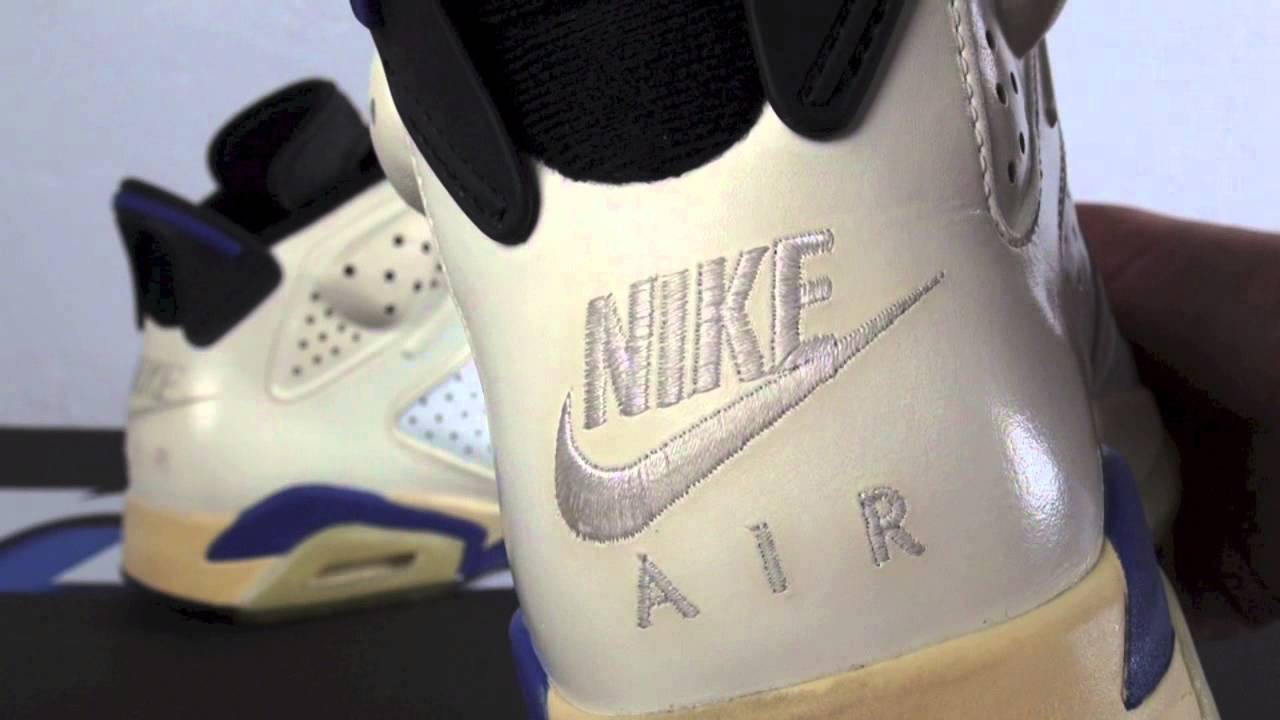 Vault: Air Jordan 6 Original (OG) Sport - September Blue 1991