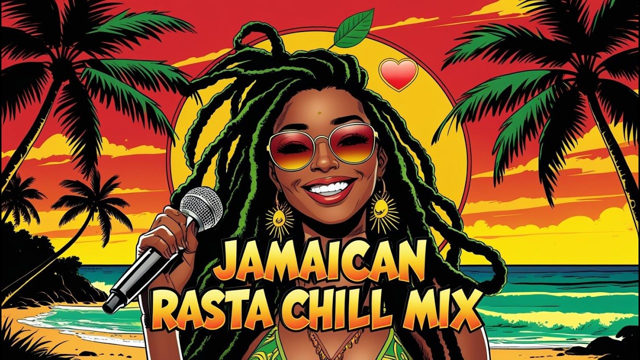 Jamaican Rasta Chill Mix 🌴 Slow Roots Reggae music mix for Peace & Vibes