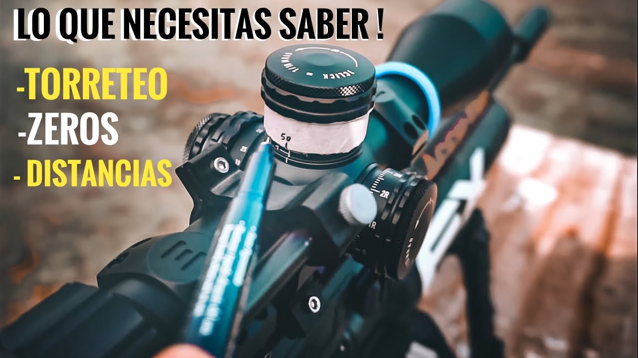 COMO TORRETEAR LA MIRA? | A QUE DISTANCIA COLIMAR LA MIRA?