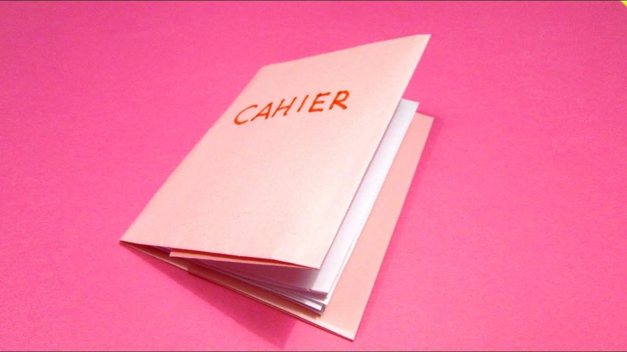 Origami facile : 📖 Cahier 📖