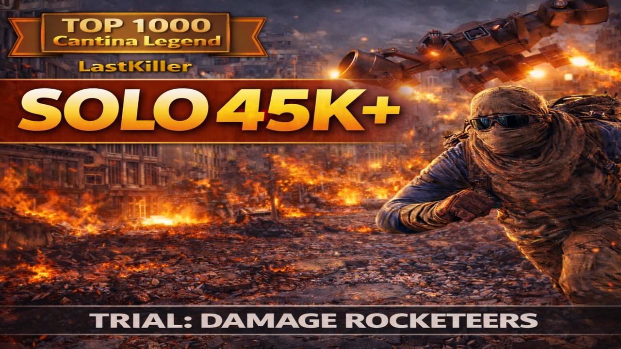 Solo Damage Rocketeers &ndash; 45K+ Score | ARC Raiders Weekly Trials (S2 - W8)