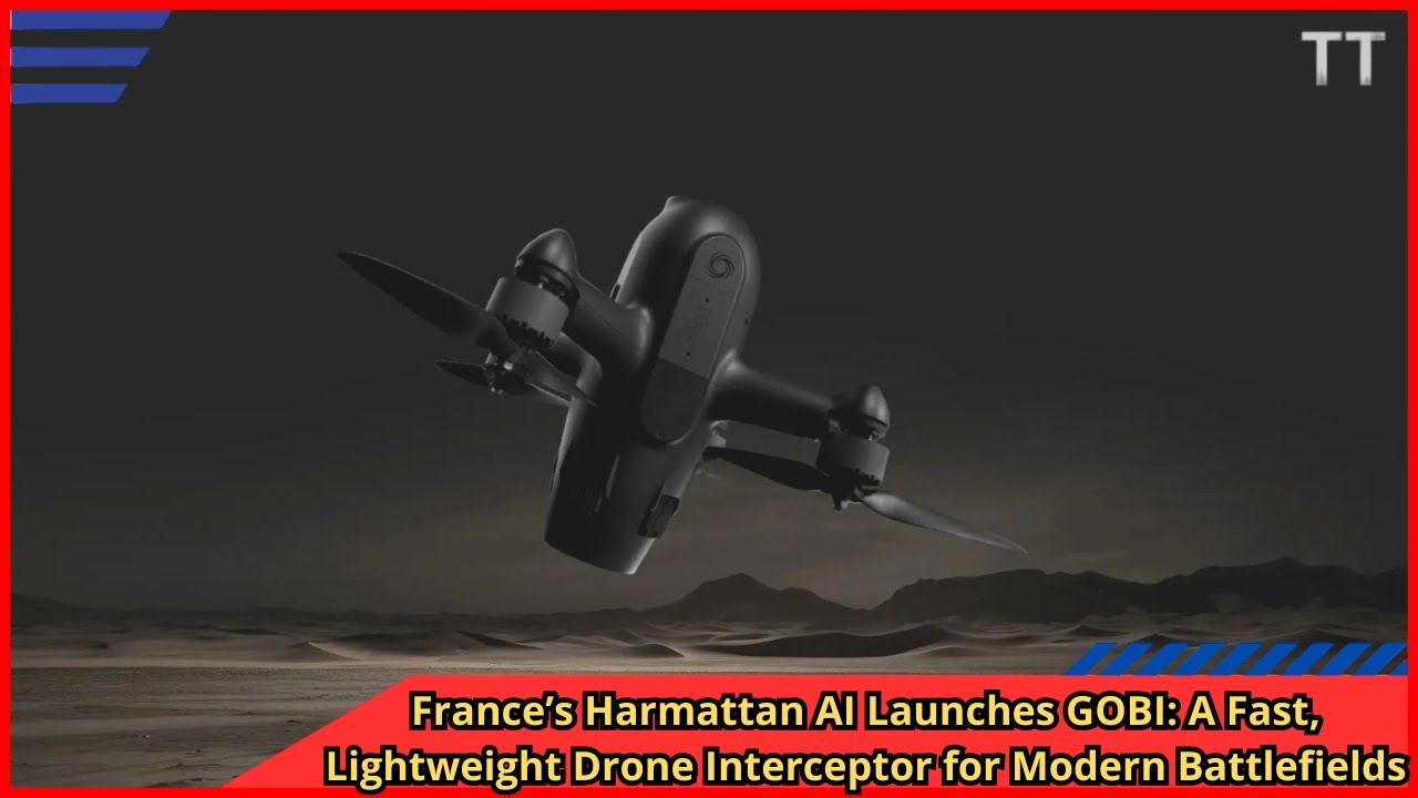 France’s Harmattan AI Launches GOBI A Fast, Lightweight Drone Interceptor for Modern Battlefields