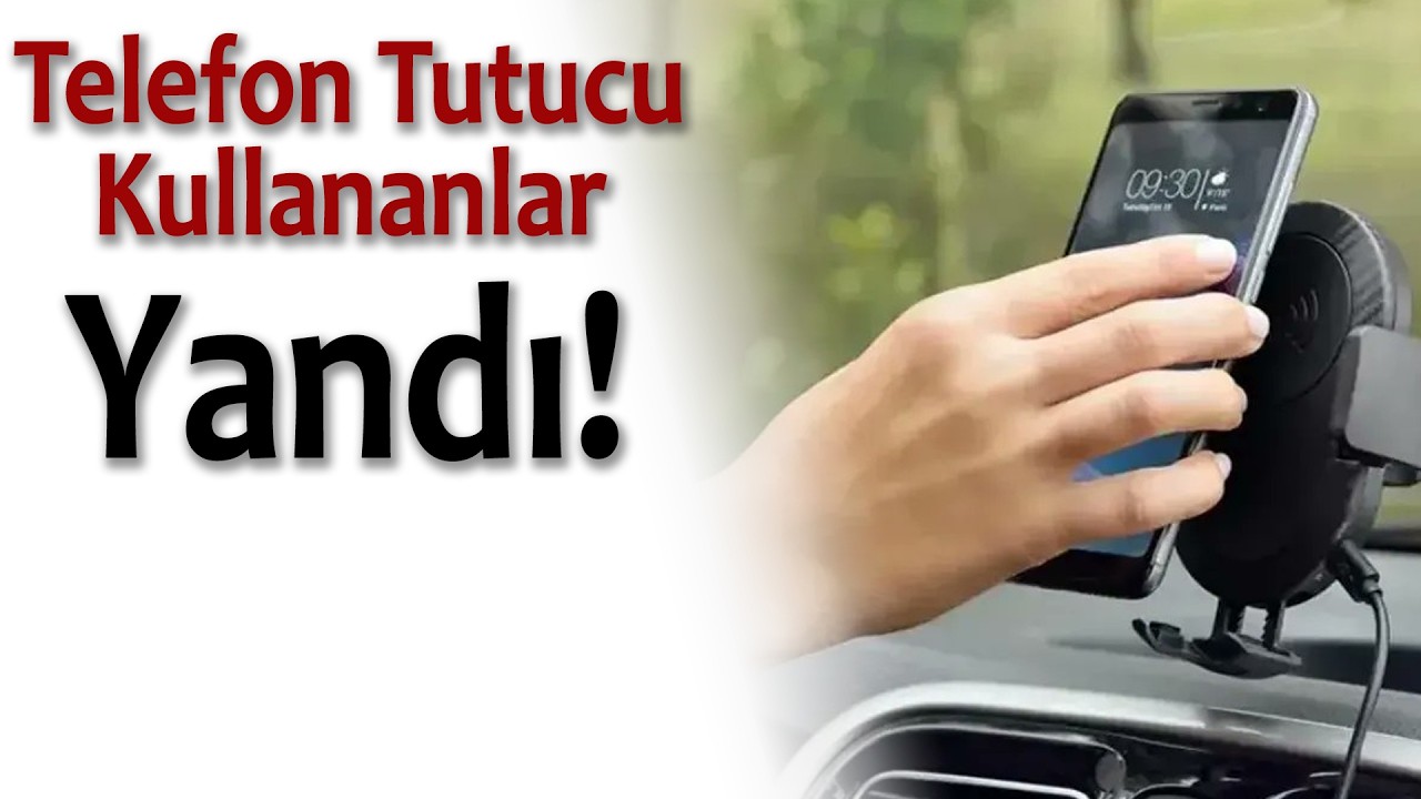 Cam Önüne Telefon Koyanlara 21 Bin Lira Ceza!