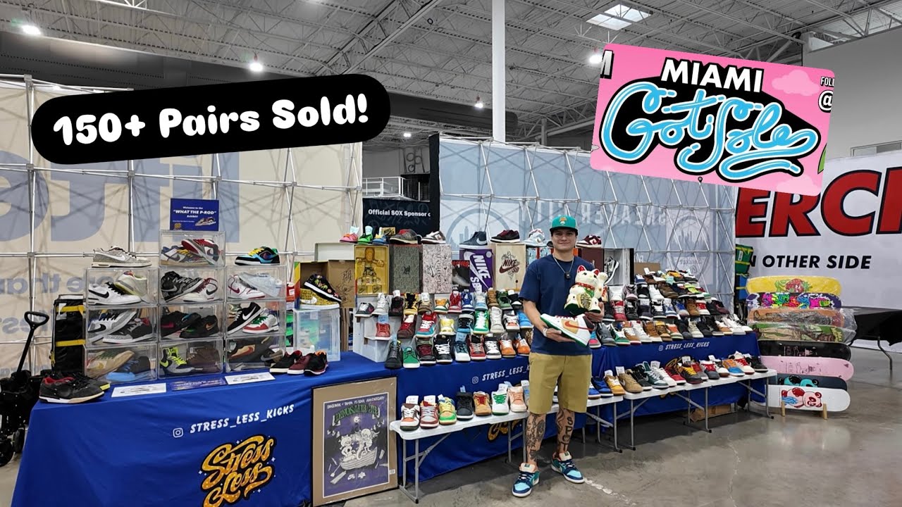 Got Sole Miami! ☀️🔥 Sold 150+ Pairs! 😃