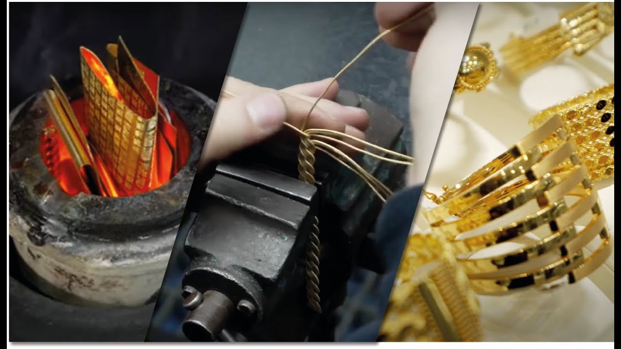 Gold Bracelet Making | How To Make Handmade Gold Bracelet?