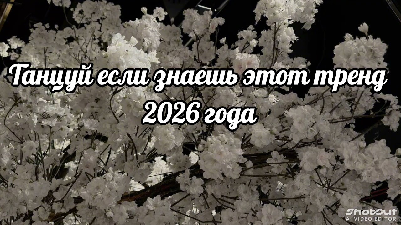 Танцуй если знаешь этот тренд 2026 года 