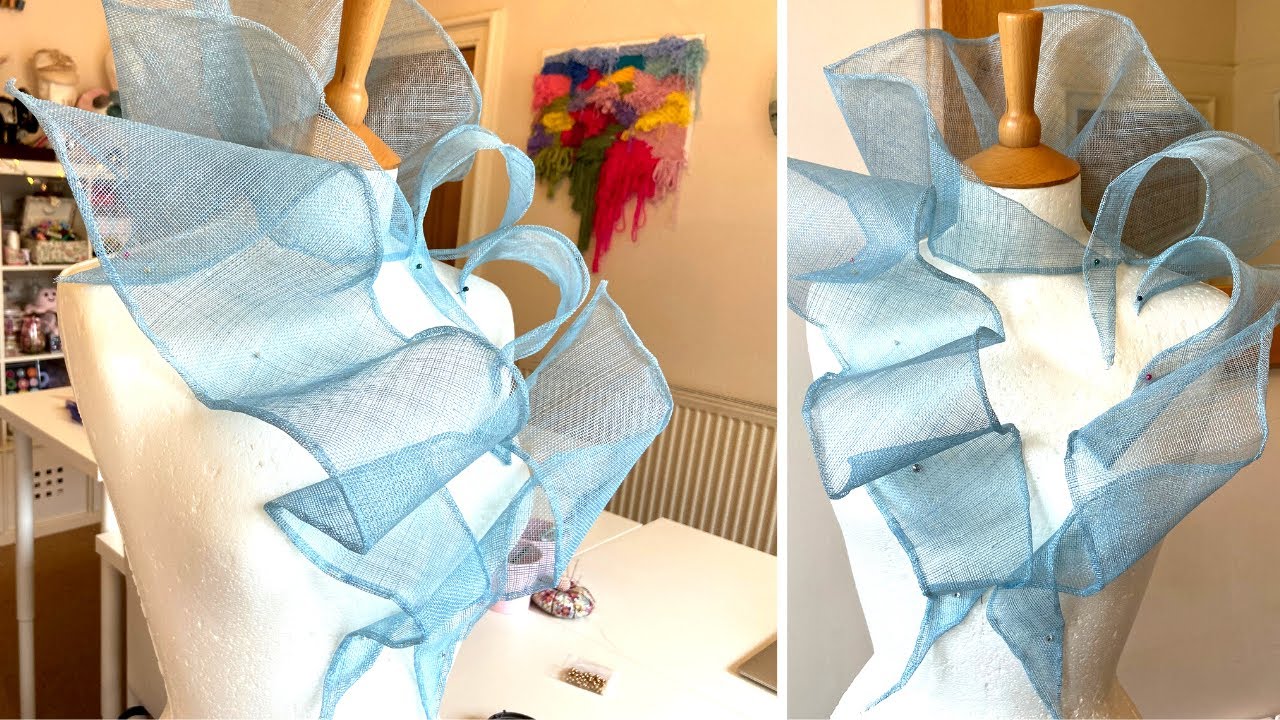 HOW TO USE SINAMAY FOR SCULPTURE | Working On A Mannequin | USING ROLLED EDGES | Didsbury Art Studio