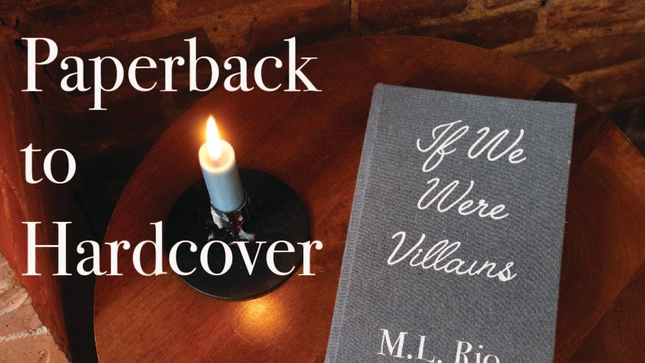 Turning a paperback book in to a fancy clothbound one | Dark Academia Crafts | Bookbinding