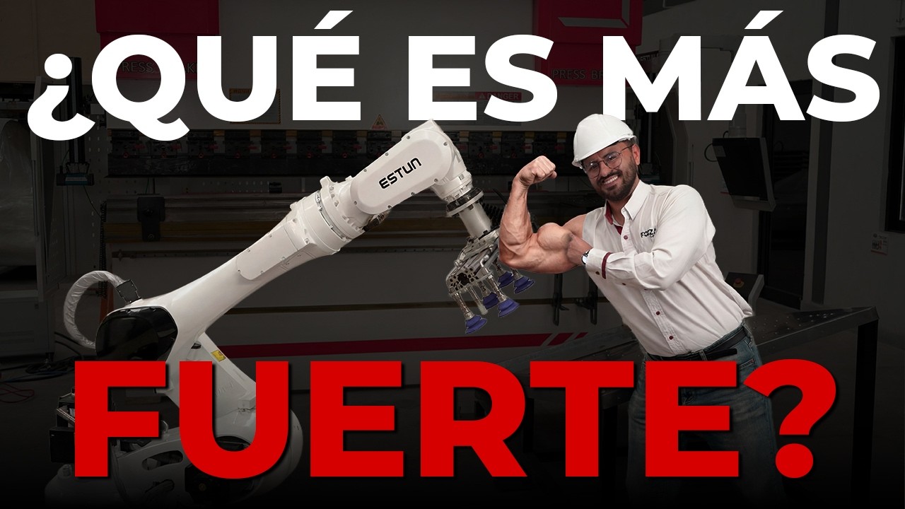 ¡Así se ve la industria cuando un brazo robótico toma el control!