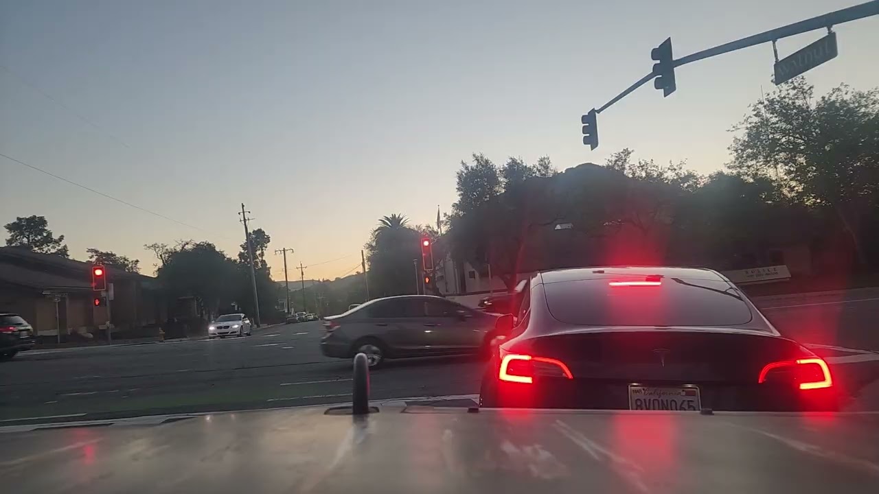Pismo to SLO Sheriff's Office at dusk